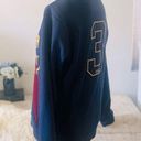 Polo  Ralph Lauren Royal Crest Big Pony Sweatshirt in Navy Blue & Maroon Photo 4