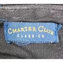 Charter Club  Classics Womens Black Leather Bucket Purse Shoulder Bag Photo 7