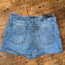 Silver Jeans Silver short high rise tied and wide 31 denim mom shorts Photo 3