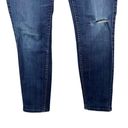 7 For All Mankind 7 For‎ All Mankind Blue Kimmie Crop Distressed Jean sz 25 Photo 2