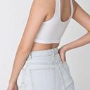 American Apparel Light Wash Jean Shorts Photo 1