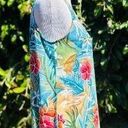 Vintage Jantzen Hawaiian rayon floral dress muumuu short M Photo 2