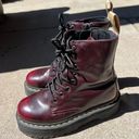 Dr. Martens Platform Red Doc Martens  Photo 1