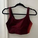 Lululemon Burgundy Sport Bra Photo 1