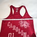 Tailgate  Women's Racerback Curved Hem Carolina Graphic Tank Sz L Photo 3