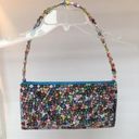 Vintage Sasha turquoise beaded purse bag Photo 0