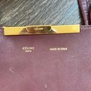 CELINE  tote bag horizontal cover wine red leather Photo 8