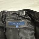 Cole Haan Women’s Cold Haan Genuine Lamb Skin Leather Zip Up Jacket Black Size XS Photo 14