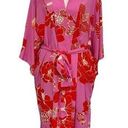 Natori Kimono Sleeve Floral Tie Photo 0