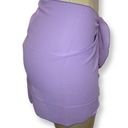 Zuliana lilac lettuce trim sarong/cover up Photo 1