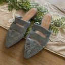 Anthropologie  Matisse East End Leather Mule in Sky Size 8 NWOT $89 Photo 2