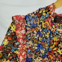 Code x Mode  Multicolor floral peasant babydoll dress sz XS Photo 8