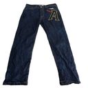 aniye by monster 69 patch blue crop jeans Size 28 Photo 0