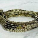 Whiting & Davis  Gold Tone Vintage Metal Mesh Belt Size Small S Photo 2