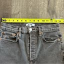 RE/DONE High Rise Stove Pipe Denim Jeans Washed Chocolate 27 Photo 4