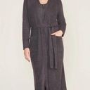 Barefoot Dreams ‎ CozyChic Lite Long Robe Carbon Photo 0