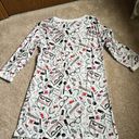 Kate Spade Intimates Cosmetic Print Sleep Shirt    Size Large Photo 7