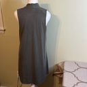 Moa Moa  olive green v-neckline double layer modal dress Photo 9