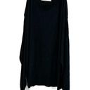 J Brand  size‎ large black cold shoulder sweater long sleeve pullover style Photo 0