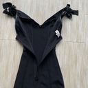 House Of CB  black off the shoulder bondage dress XS Photo 8