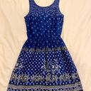 Divided Blue Dress Photo 1