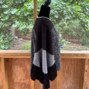 THML Anthropologie  Black And Grey Mixed Media Sweater Size XS Photo 1