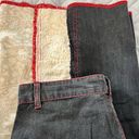 POL fabric panel cropped wide leg pants NWOT Photo 4