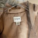 J.Crew  New Chateau Parka Wool Blend Coat Hooded Faux Fur Jacket Size 10 Photo 4