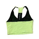 Koral  Dakota Blackout Sports Bra Neon Green Size Small Photo 2