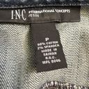 INC Women's youth stylish cropped denim jacket Photo 4