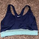 Nike Dri-Fit Blue Sports Bra Photo 4