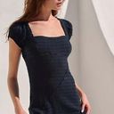 Free People NWT  Free Est Endless Summer Elle Mini Dress in Black Sz. Mediunm Photo 2