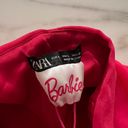 ZARA X BARBIE RUCHED MINI DRESS PINK NWT (swipe for Fit And Styling) Photo 3