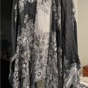 Abercrombie & Fitch  embroidered kimono shawl Photo 0