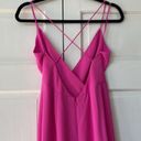 Jay Godfrey  Turner Dress in Flamingo Hot Pink Gown Revolve 2 Bright Strappy Slit Photo 6