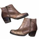 Kelly & Katie  size 8M leather ankle heeled booties Photo 0