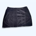 Free People #12 NWOT  Layla Corduroy Miniskirt in Espresso Bean Photo 5