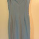 NWT Light Blue Cocktail Wedding Guest Dress Size 8 Photo 2