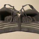 Lane Bryant  Cacique Cotton Grey Striped Racerback Bra 46C NWT Photo 2