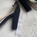 Bamboo Black Strap Heels Photo 5