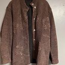 Michael Kors Seersucker XL  Reversible Black To Brown Jacket Photo 0