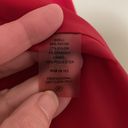 Tommy Hilfiger  3 Turn Clasp Cropped Blazer Red Size 6 Photo 5