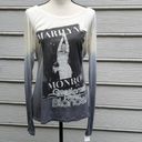 Marilyn Monroe NWT  Long Sleeve Ombre Graphic Top Gentlemen Prefer Blondes Photo 1