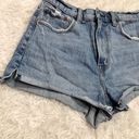 Abercrombie & Fitch High Rise Mom short Medium Wash 28/6 Photo 2