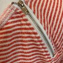 Onyx  Moda Red & White Striped Shirt. Women’s Medium Photo 4