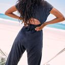 Free People Black Hot Shot V Neck Onesie S Photo 3