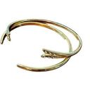 NEW Michelle Campbell Rachel Zoe Gold Tone Talon Faux Jewel Beach Set Bracelet Photo 0