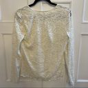 Emma James  Lace V-neck Top size Medium Photo 1