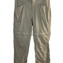 Mountain Hardwear  Convertible Pants Shorts 8/30 Women Nylon Khaki Hiking Outdoor Photo 0