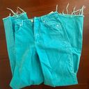 ZARA Teal  Jeans Photo 0